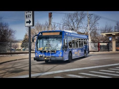 Pace Bus 6402 | ENC Axess BRT on Route 250 – Dempster Skokie CTA to O’Hare MMF