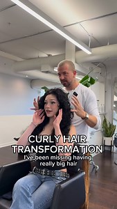 288K views · 3.6K reactions | Curly hair transformation with shag wolf cut | Curlvision | Facebook