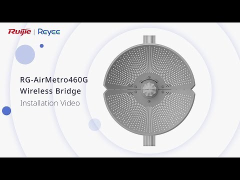 RG-AirMetro460G Wireless Bridge Installation Video