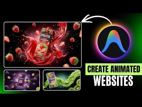 I Built an Animated Product Website in 13 Minutes using AI (Google AntiGravity)