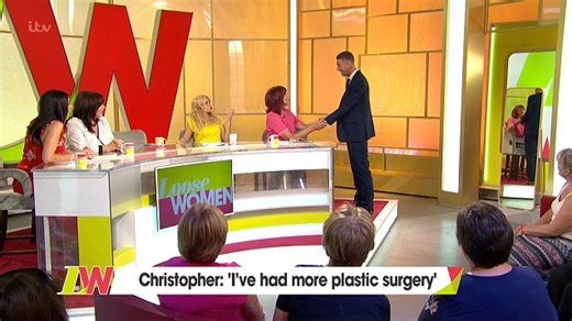 Christopher Maloney even stand in front of a mirror