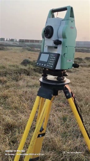 Total station #construction #siteoffice #civilengineering #civilxpress #highlights #automobile