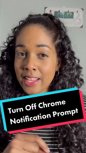 Here’s how to turn off the notification prompt on Chrome #tipsandtricks #howto #chrome #entertainment