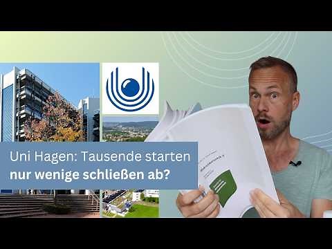 FernUni Hagen: Germany's toughest distance learning program?