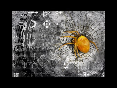 Crypto(gram) pt2 Poe triptych Timelapse Painting