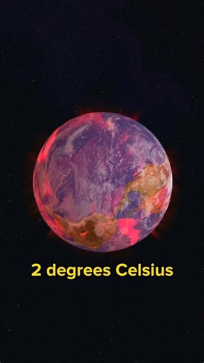 what happens if the world warms up by 2°C?