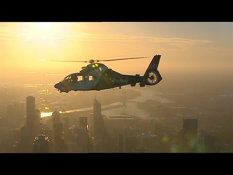 Tapes that survived Channel 9 Sunday Program Archive -Victoria Police Helicopter Air-to-Air Footage