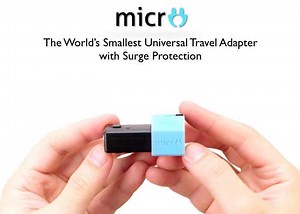 World's Smallest Universal Travel Adapter (video)