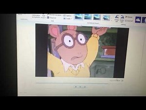 Arthur And DW Fight Over The Rock