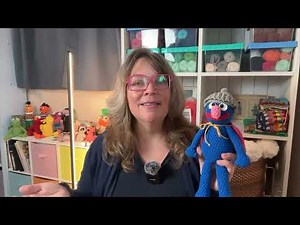 Super Grover Amigurumi Reveal + Cookie Monster Update | Sesame Street Crochet Patterns