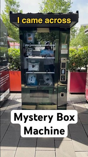 I Found This Mystery Box Vending Machine and had to Try it Out #vendingmachine #mysterybox