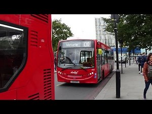 Abellio London Route C10 Journey | Alexander Dennis Enviro 200 Dart | 8808 (YX13EFO)