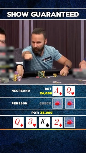 The Negreanu Clone😂 #poker #pokerstrategy