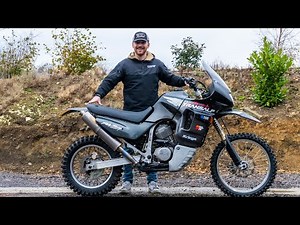 I transformed this Honda TRANSALP into an OFFROAD WEAPON for under £3K