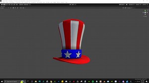 4th of July Hat - Free VRChat Asset