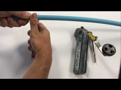 Preparing Interlock Armored Fiber Optic Cable for Termination | Hitachi Cable America
