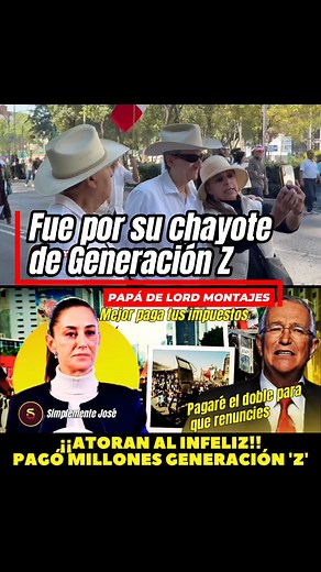 750K views · 36K reactions | Papá de #LordMontajes fue por su chayote #GeneracionZ | Simplemente José Reloaded | Facebook