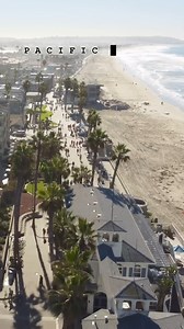 A birds-eye view of our own Pacific Beach boardwalk 🌴🌊 📸: @shahinscape #PacificTerrace | Pacific Terrace Hotel