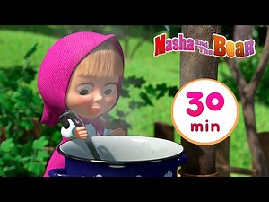 Masha and the Bear  YES, IT'S RECESS!  Best 30 min  cartoon collection  Jam Day - Videos For Kids