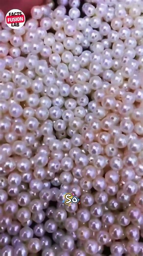 Pearls: The Ocean’s Secret Treasure 🐚✨ #youtubeshorts #nature #facts #ytshorts #viral #factfusionlab