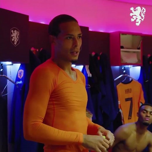 Virgil van Dijk's speech to teammates after 75th Netherlands cap