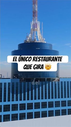 I visited the world's LARGEST revolving restaurant. 🤯 #travel #curious #architecture