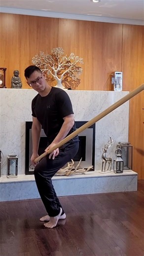 Wing Chun 6.5 pole form - grip training. #kungfu #vingtsun #griptraining #sifudgc