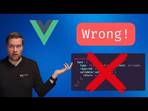 A Better Way To Create Vue Components With Props Using TypeScript