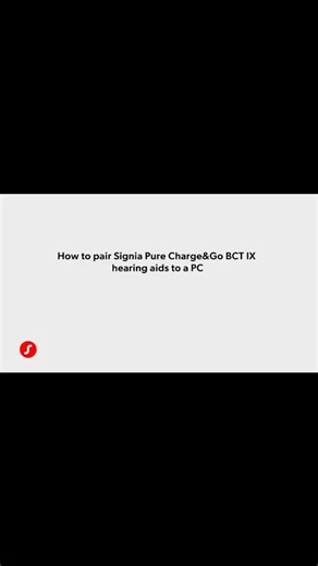 Signia India on Instagram: "Connect your Pure Charge&Go BCT IX hearing aids to your PC in moments and enjoy clearer, hassle-free listening. 🖥️🎧 #SigniaHearingAids #PureChargeAndGo #BCTXI #PCPairing #HearingAidTips #SeamlessHearing"