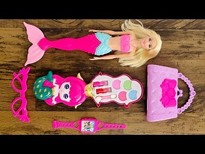 ASMR Satisfying Video With Unboxing Magical Mermaid Barbie Doll | Beautiful Mattel Dolls Collection