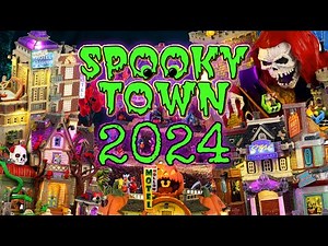 Lemax Spooky Town 2024 Complete Halloween Village Line Up