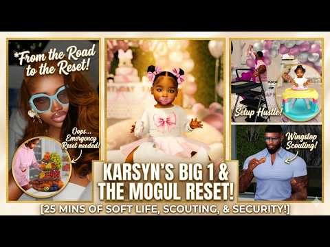 The Making of a Mommy Mogul | Our Daughter Karsyn turns 1 & an Oops Morning Reset | Second Life Vlog