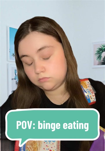 BED is so common and if you’re going through it you’re not alone, and one day you WILL be able to have a healthy relationship with food! 🍔 #cerysargent