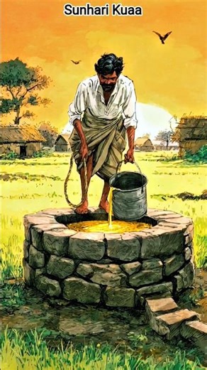 The Golden Well | A Short Moral Story with a Twist #shorts