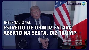 Trump projeta retomada da circulação no Estreito de Ormuz