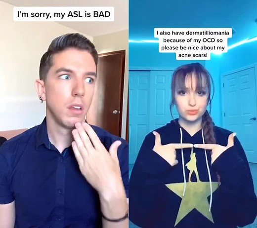 Sign Language Duet with Annie | ASL Skincare Routine