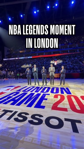 NBA Legends Isiah Thomas, Pau Gasol, Tony Parker, Dirk Nowitzki and Steve Nash in London 🌟 ORL-MEM • NBA London Game 2026 presented by Tissot • Prime Tap to watch ➡️ https://www.nba.com/how-to-watch-game-redirect/0022500602?partnerRef=NBA&platform=Facebook&surface=Post | NBA