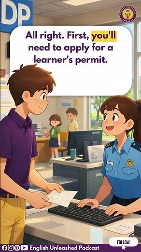 🪪 Driver’s License Application Easy English for Beginners