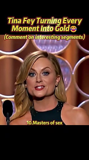 Some hosts follow the script… she controls the entire moment 😂 Every line feels natural, but perfectly timed at the same time. #tinafey #comedy #host #funny #fyp