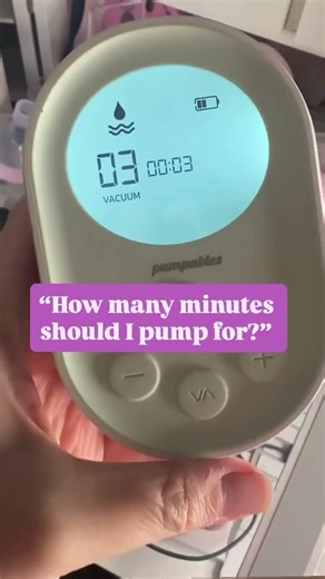 PUMPING: How long should you pump for? #pumpingtips