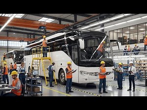 This Is the Longest Bus Ever Built | Inside a Factory That Breaks All Limits 🚍