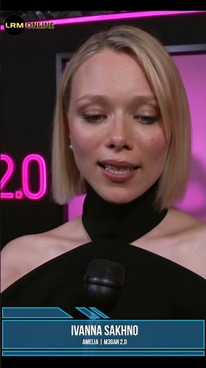 Ivanna Sakhno on Wonderful Cast with M3GAN 2.0