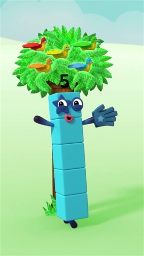 الرياضيات الملونة - الجزء الأول | تعلم مع الأرقام واحد واثنين وثلاثة | مكعبات الأرقام