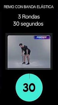 Rutina Banda Elástica Tren Superior en 3 Minutos | PowerFit