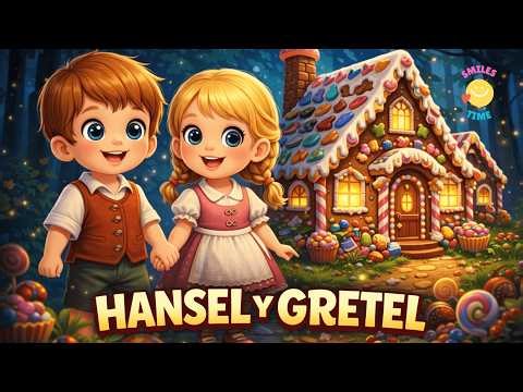 Hansel y Gretel 🍭 Cuento Clásico Infantil Completo ✨Hermanos GRIMM