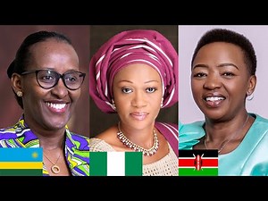 Top 15 Most Beautiful First Ladies In Africa