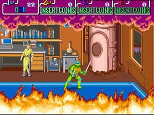 Teenage Mutant Ninja Turtles arcade gameplay