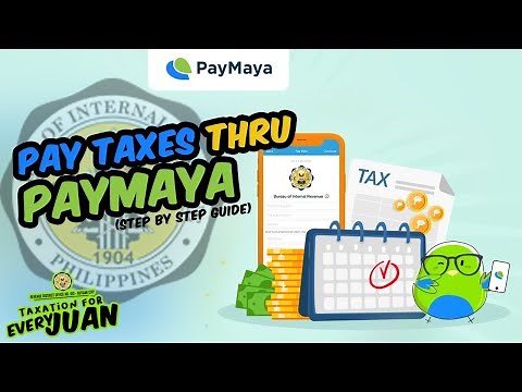 Pay BIR Taxes thru PayMaya