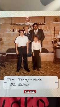 Sharing Old Family Photos From the 1970s With My Parents and Brother