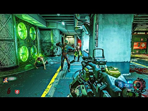 CALL OF DUTY BLACK OPS 3 ZOMBIES: MOON GAMEPLAY! (NO COMMENTARY)